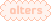 alters alters